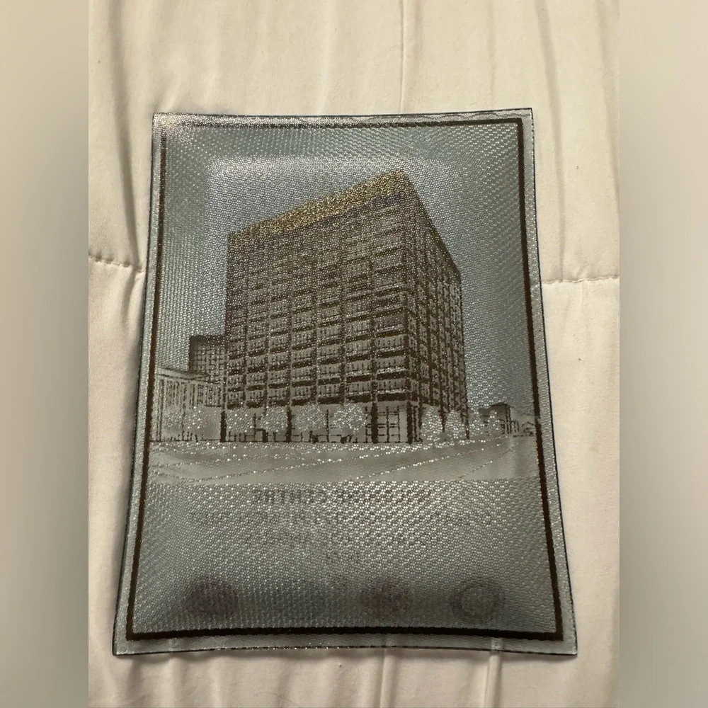Vintage 1973 Wilshire Centre Operating Engineers Pension Trust Los Angeles Tray